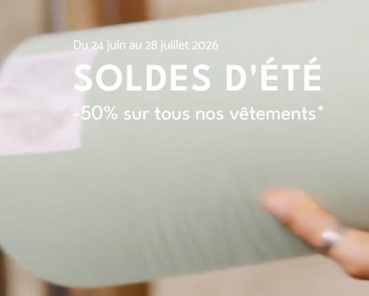 Les soldes d'été 2026 chez Chin Mudra
