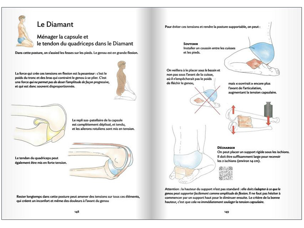 Anatomia para Yoga - Joelho e Yoga Blandine Calais-Germain
