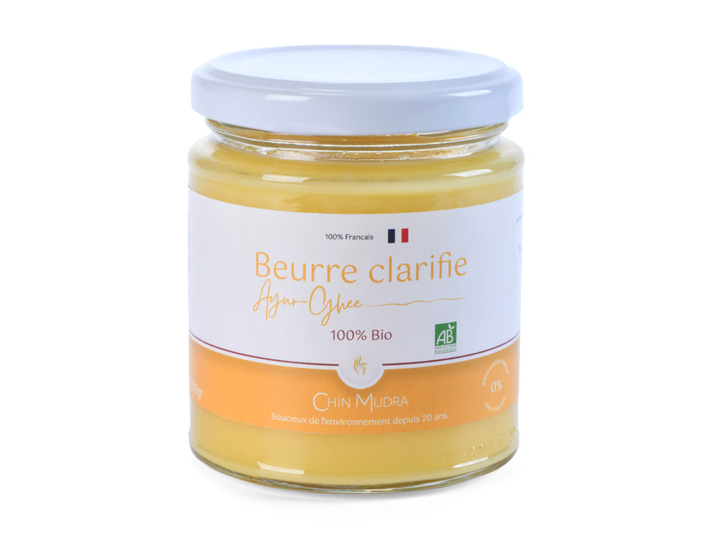 Ayur-Ghee (geklärte Butter) 100 % biologisch 225gr