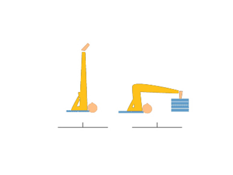 Bloc de yoga - 30cm x 20cm x 5cm Prune