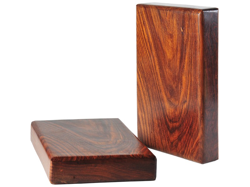 Blocco di legno di sesamo 30 cm x 20 cm x 5 cm
