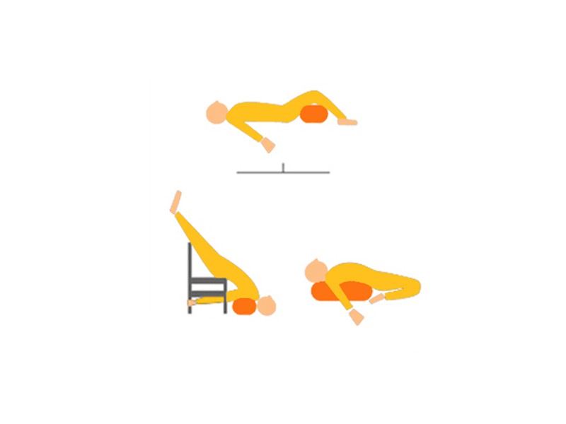 Bolster 100% Algodón orgánico 65 cm x 23 cm KAPOK Verde