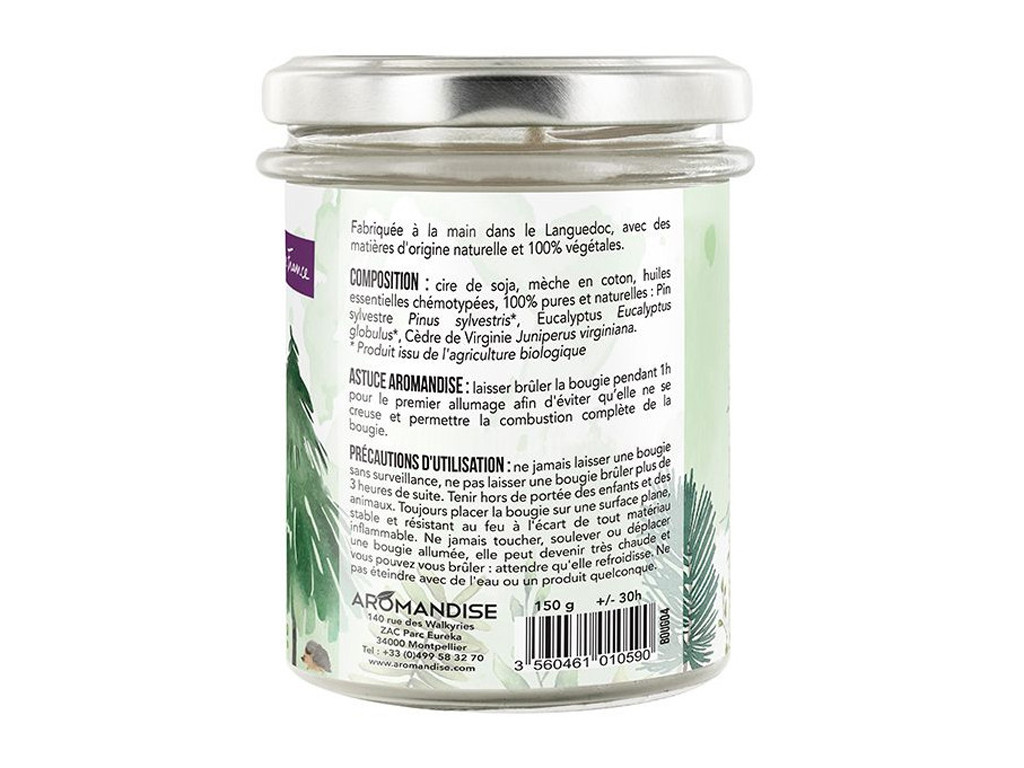 Bougie Balade en Forêt 150g