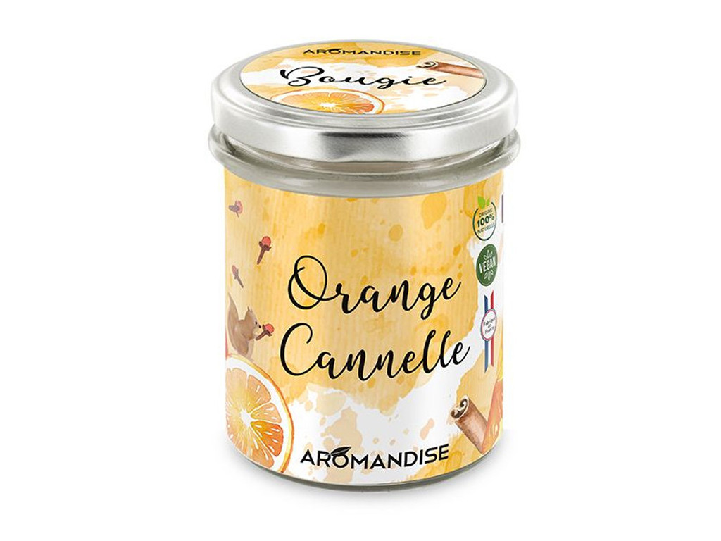 Vela Laranja Canela 150g