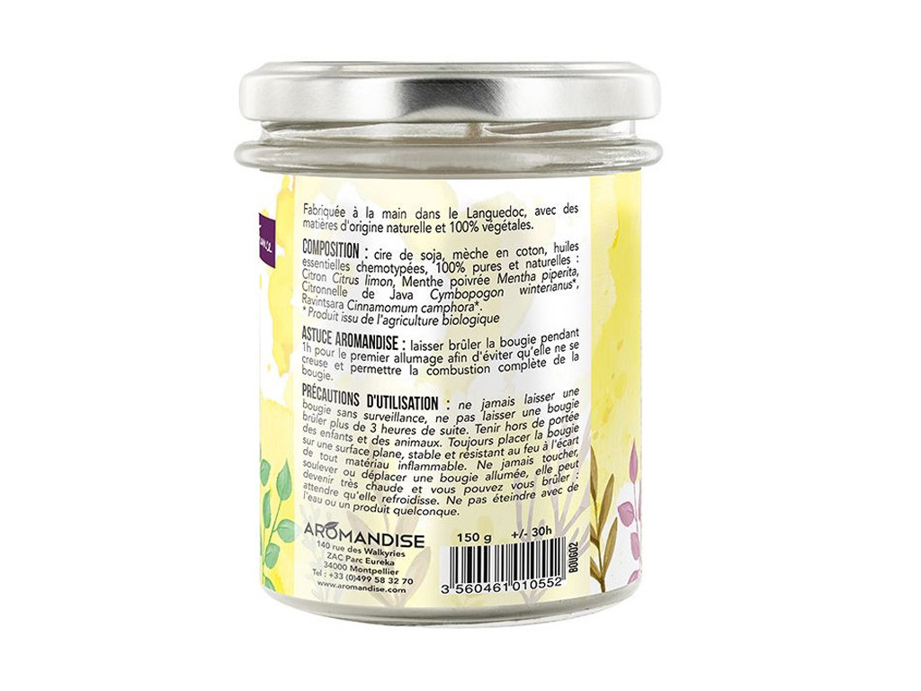 Bougie Tonus 150g