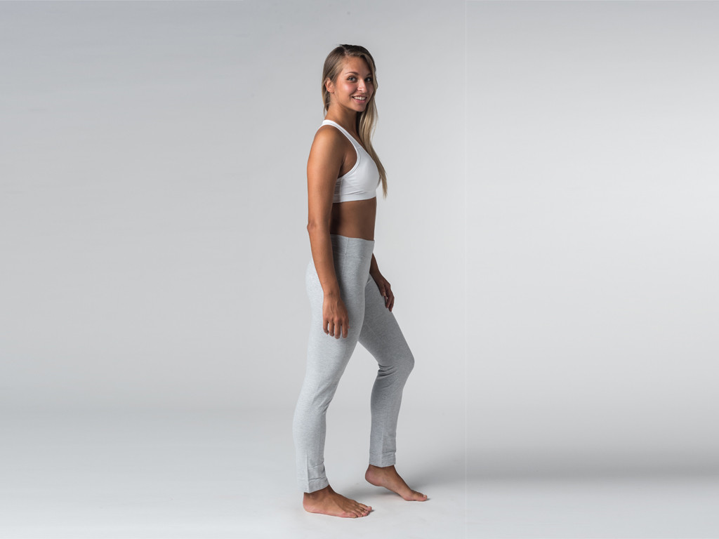 Brassière de Yoga Lift - Coton Bio Blanc - Fin de Serie