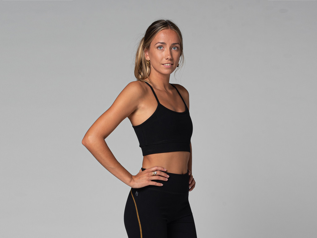 Brassière de yoga Light - Bio Noir