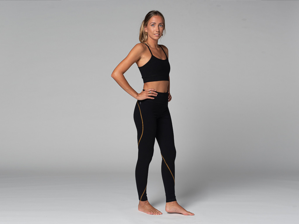 Brassière de yoga Light - Bio Noir