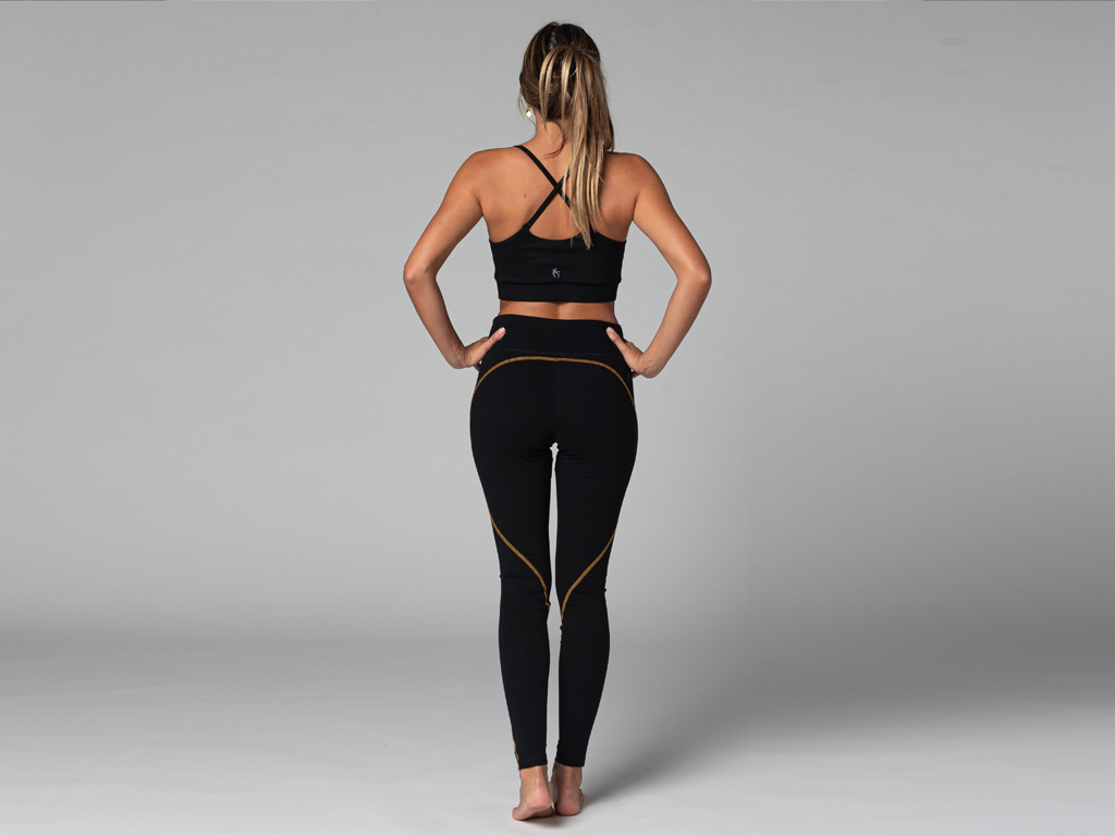 Brassière de yoga Light - Bio Noir