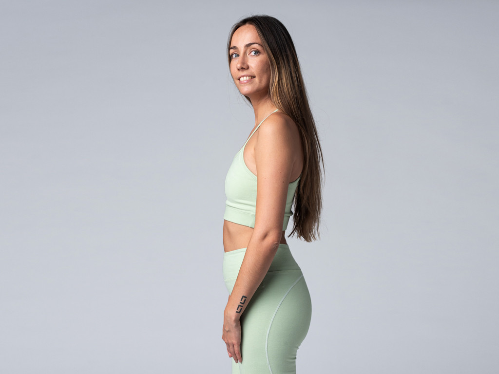 Brassière de yoga Light - Bio Vert