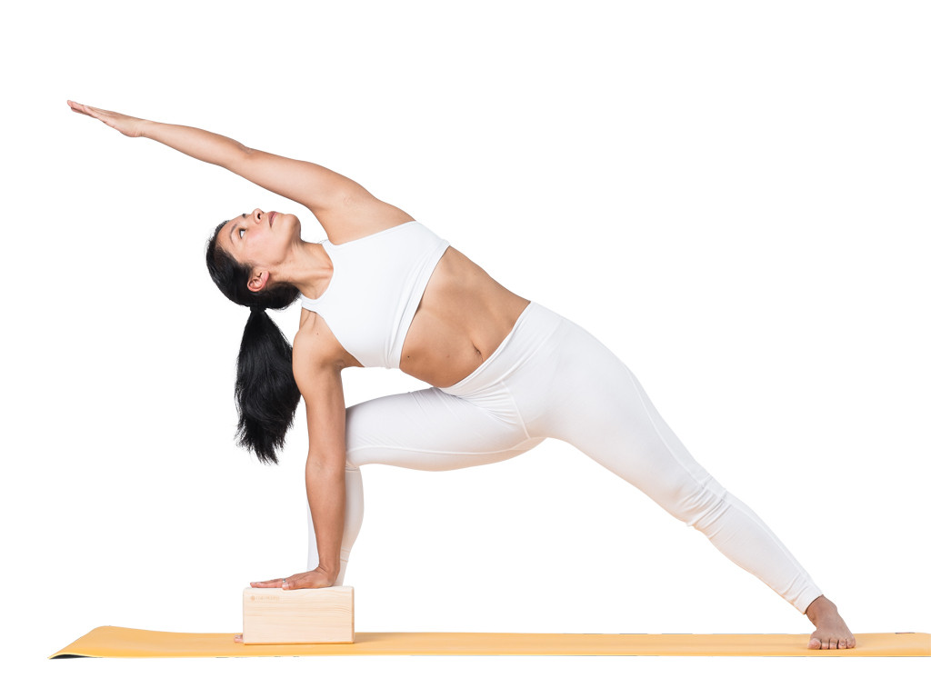 Brique de yoga Eva - 23 x 15 x 7.6 cm Verte