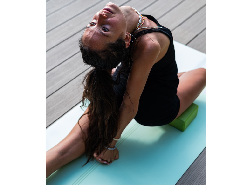 Brique de yoga Eva - 23 x 15 x 7.6 cm Verte