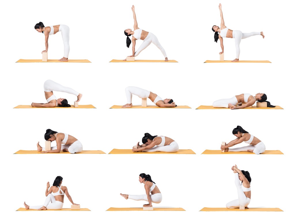 Brique de yoga liège Extra 23cm x 12cm x 6.5cm