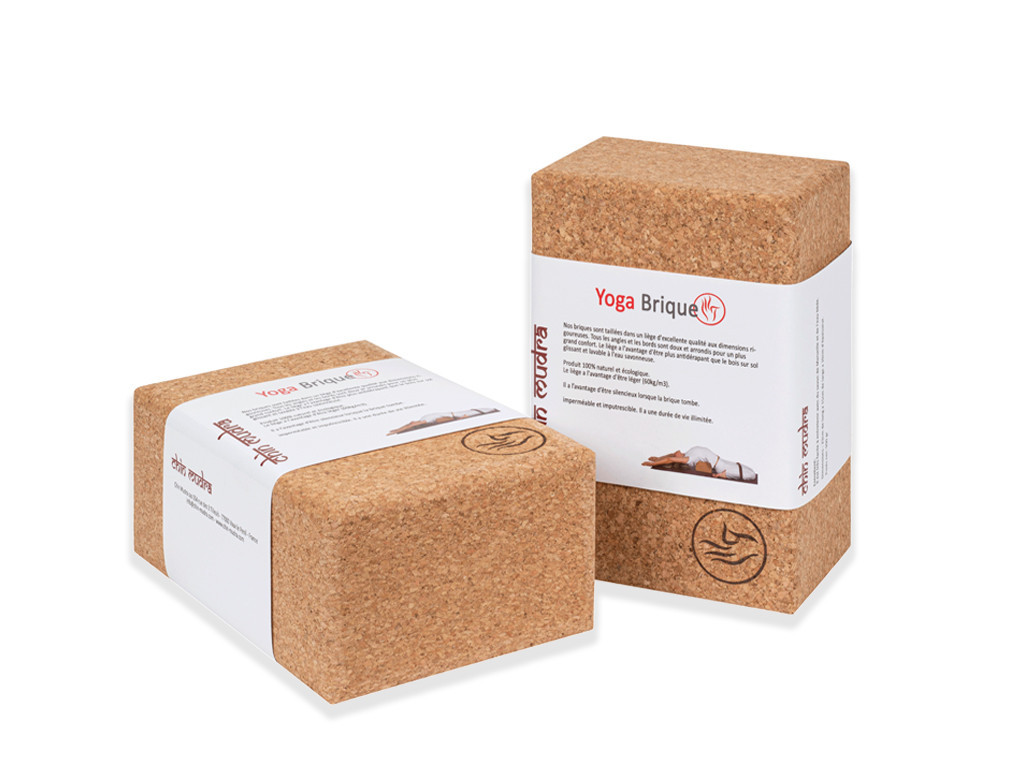 Brique de yoga liège Extra XXL 23cm x 15cm x 10cm