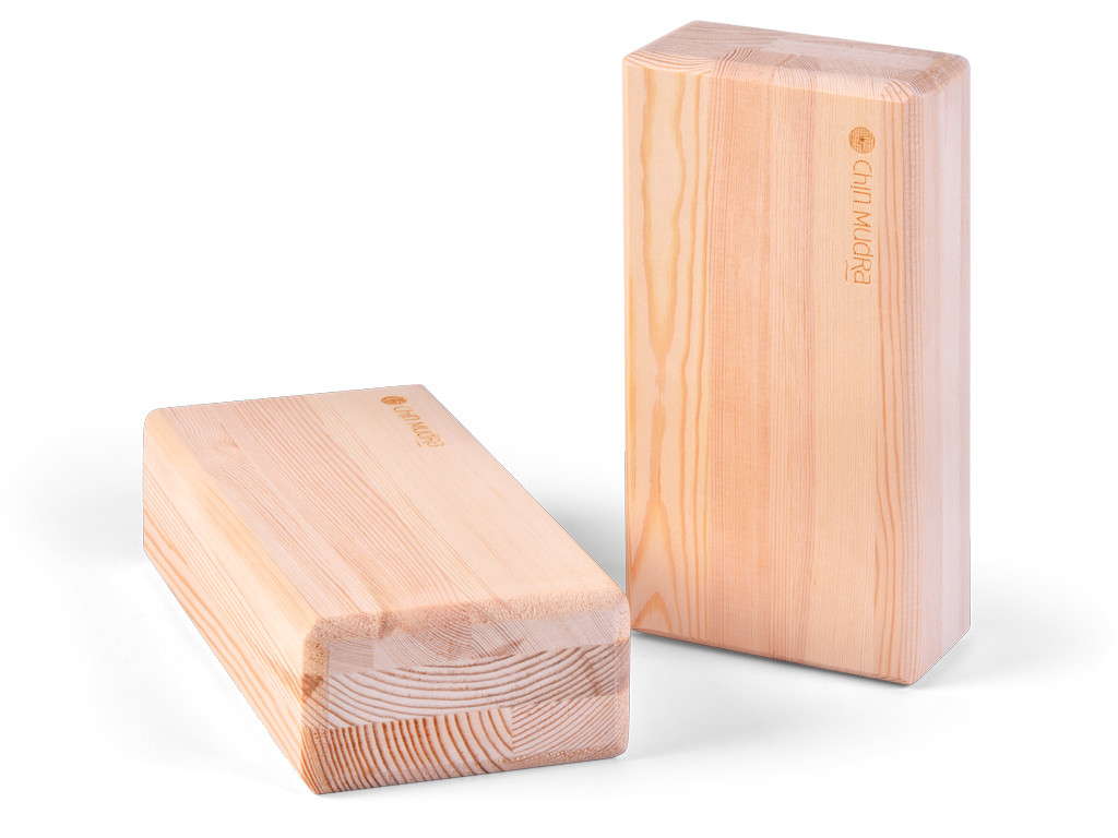 Bloque de Madera Maciza de Pícea - 23 cm x 12 cm x 6.5 cm Maciza de Pícea