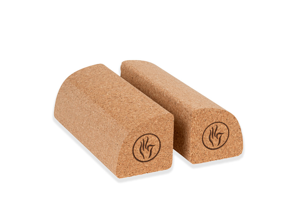 Brique liège Quart de Lune 23cm x 8cm x 8cm