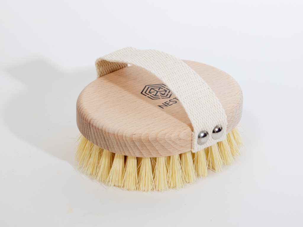 Brosse Corps en Fibre de Tampico