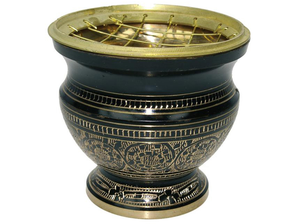 Black Incense Burner High