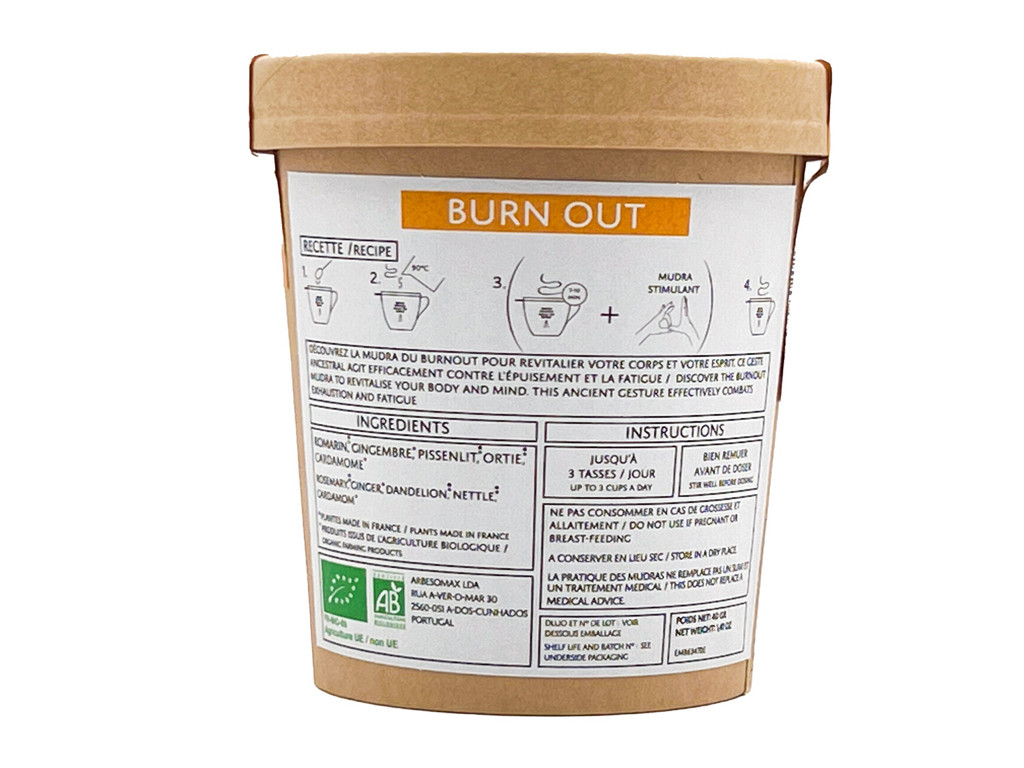 Burn Out- Contenant recyclable 40gr