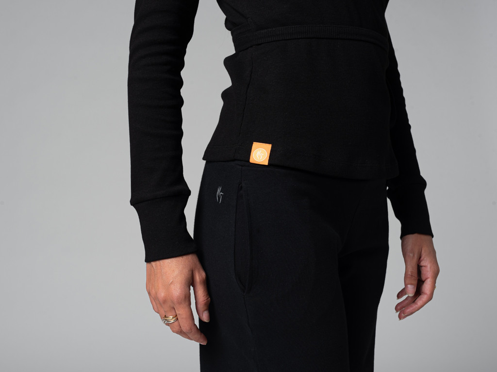 Cache Cœur - Bio Noir