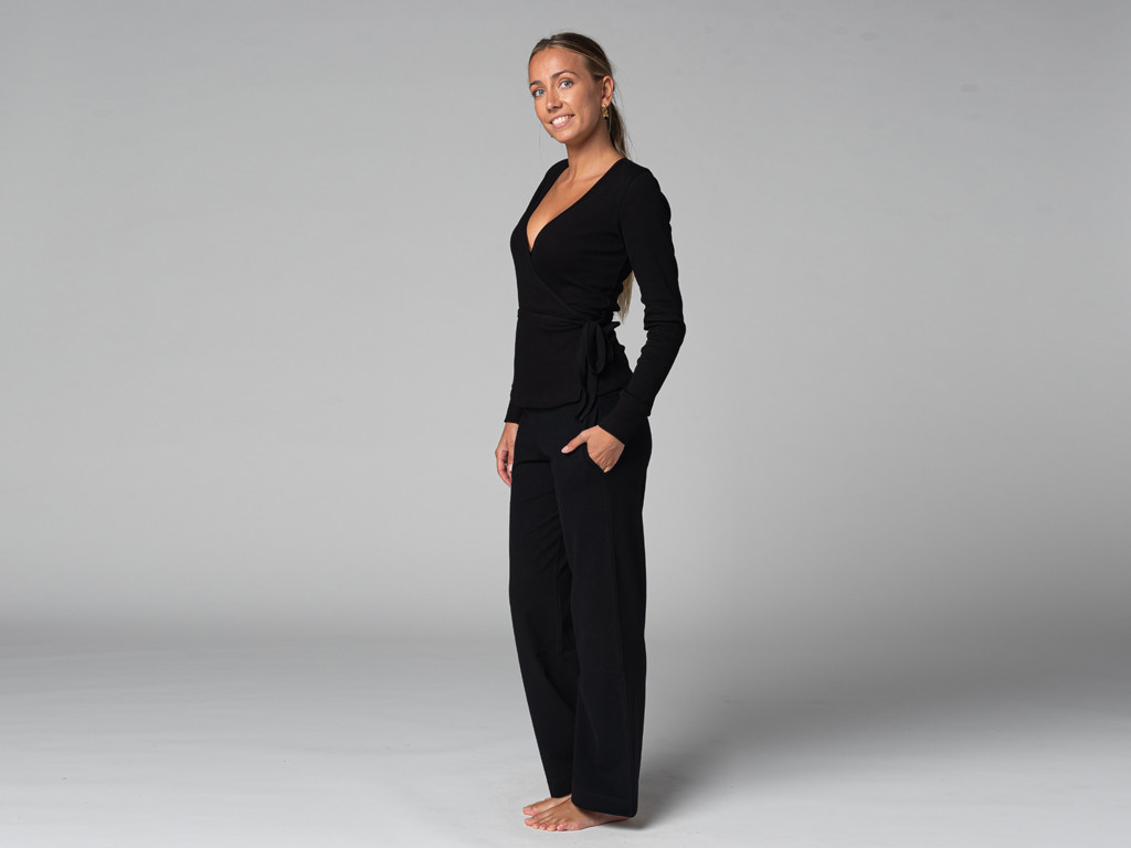 Cache Cœur - Bio Noir