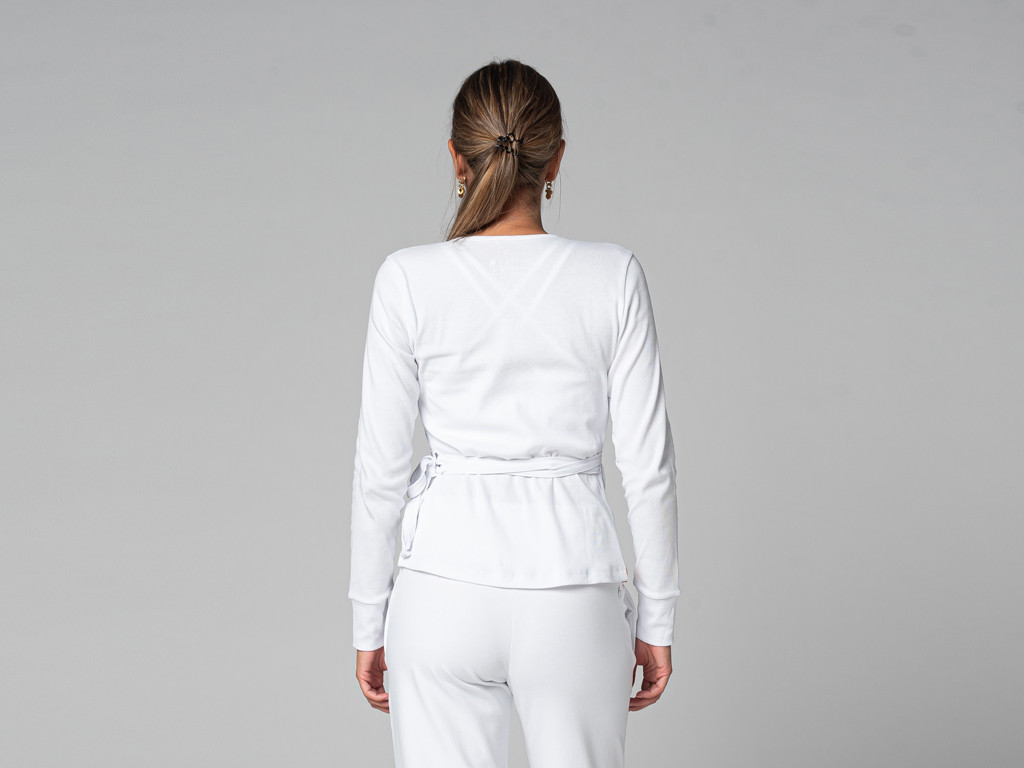 Cache Cœur - Bio Blanc