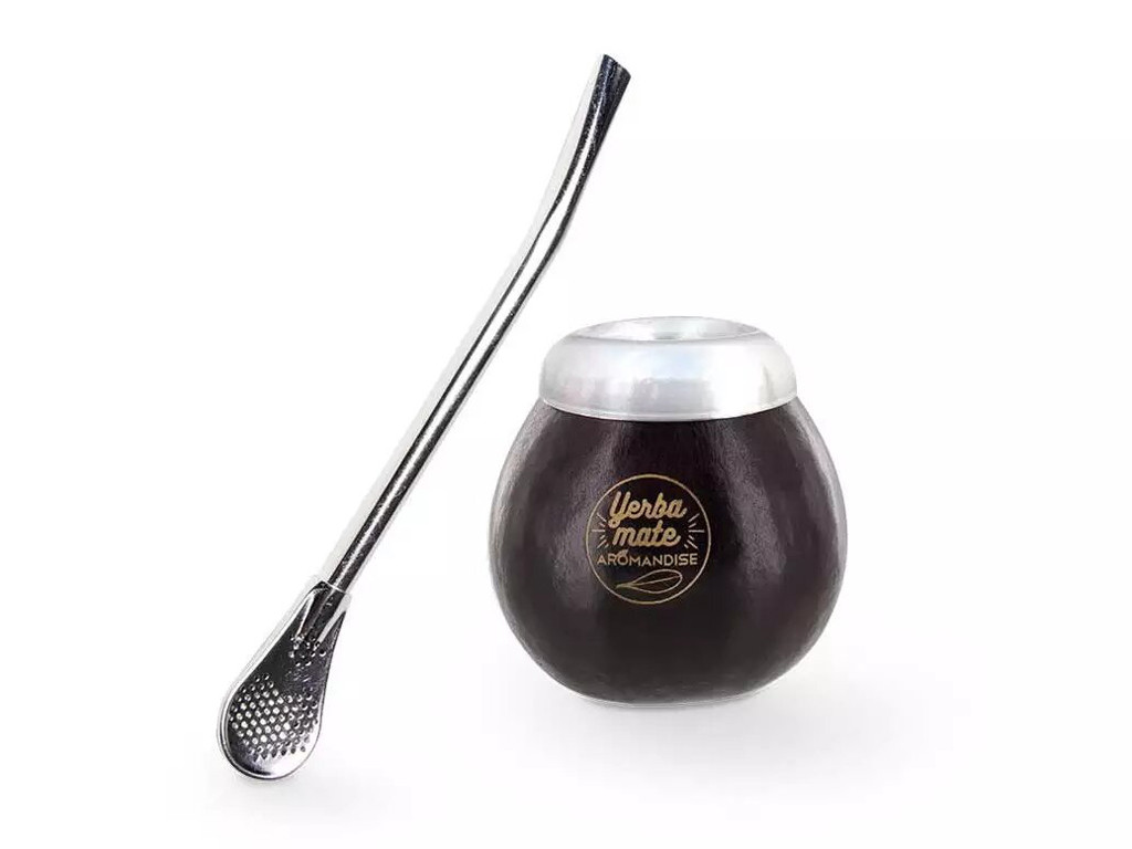 Calebasse et bombilla pour Maté 150 ml