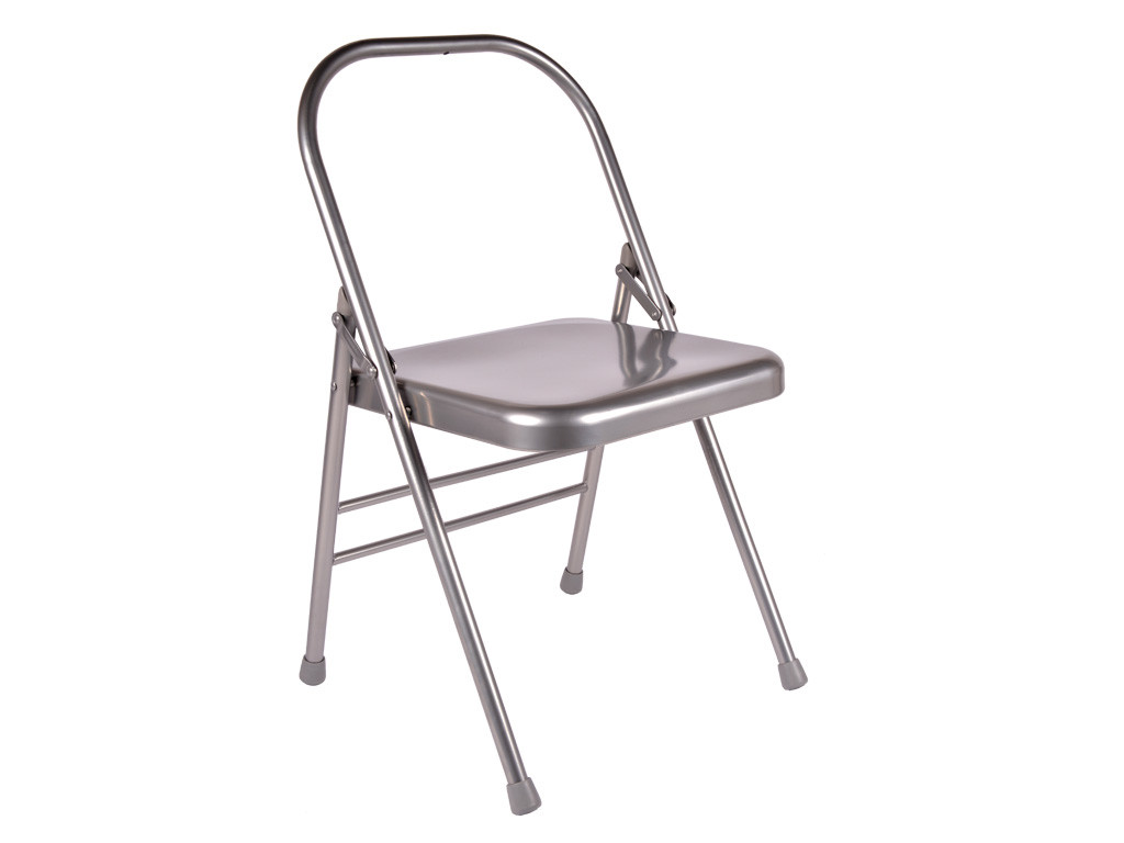 Chaise de Yoga 1 Barre Haute Grise