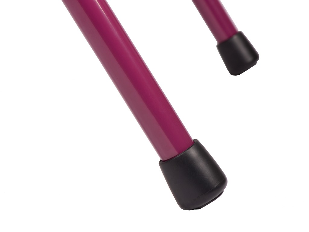 Chaise de Yoga Standard 2 Barres Prune Lot de 12