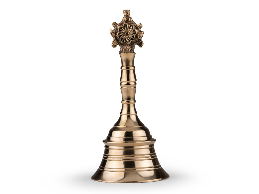 Cloche Pooja - Shanka & Sudarshan Chakra 17cm x 8cm