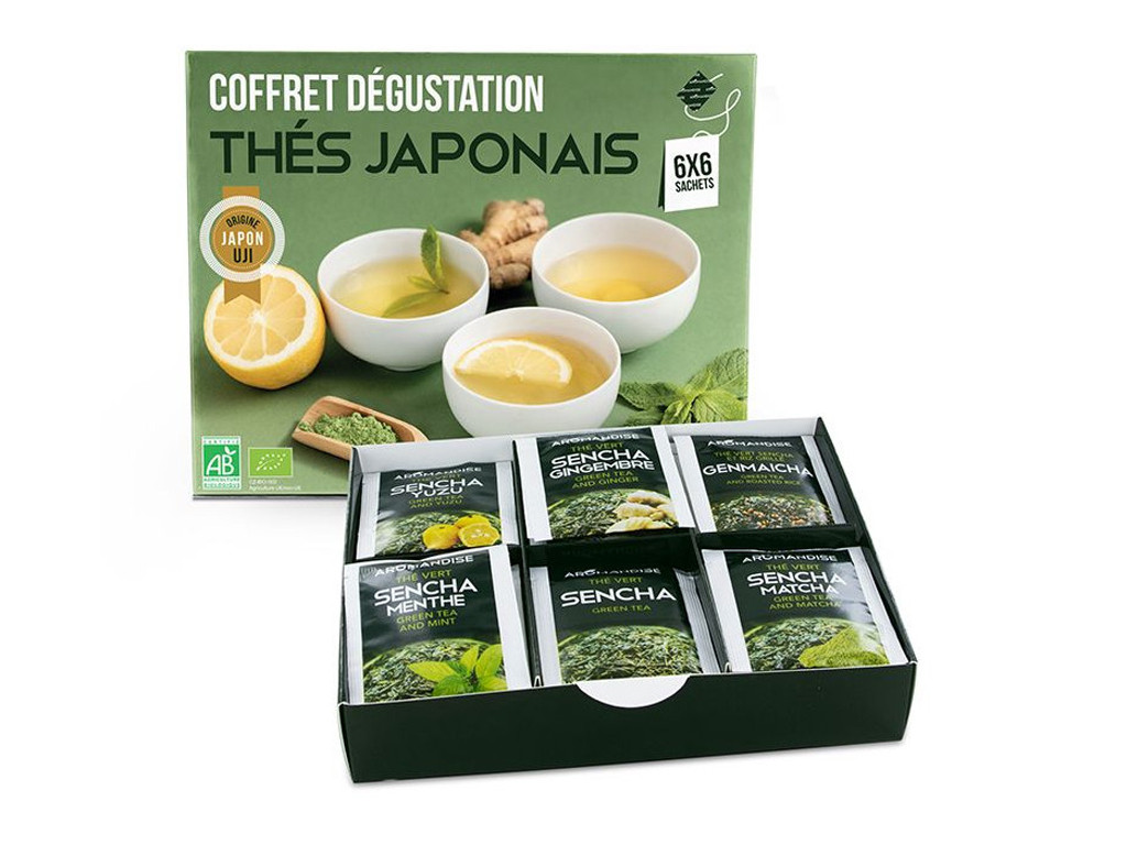 Coffret Découverte Thés Japonais 6x6 sachets
