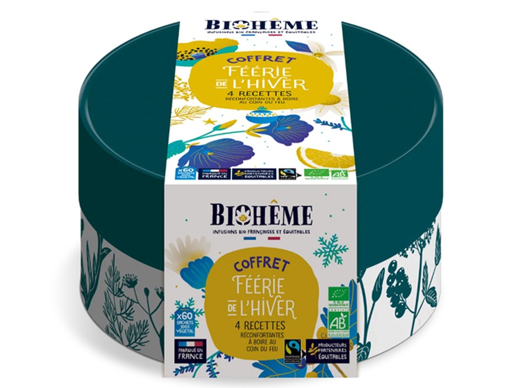 Coffret Infusions Féérie de l'hiver bio 60 Infusettes Végétales
