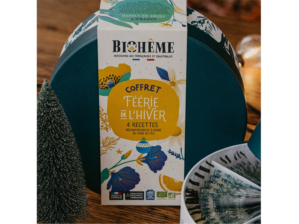 Coffret Infusions Féérie de l'hiver bio 60 Infusettes Végétales