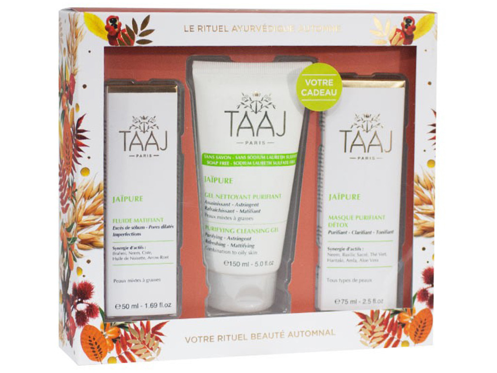 Coffret Rituel Ayurvédique Automne Coffret Cadeau