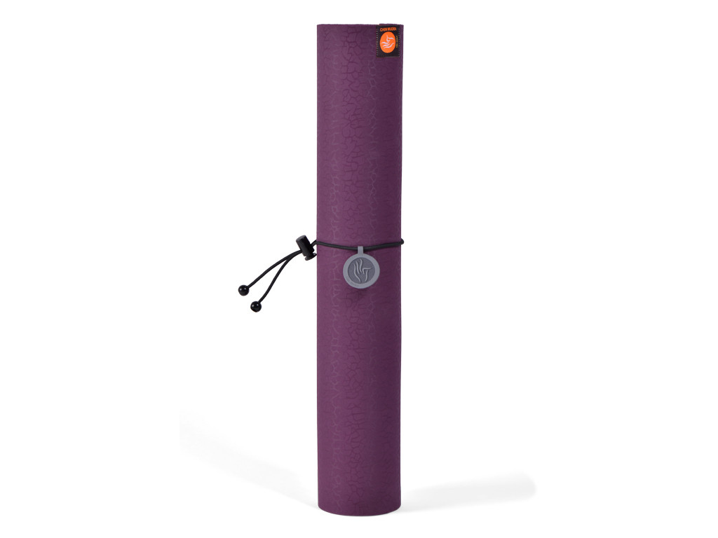 Cordon élastique pour tapis de yoga Noir