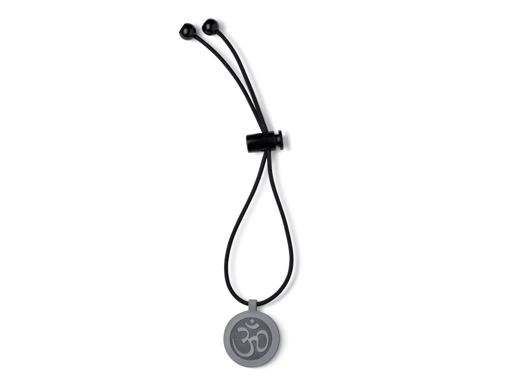 Cordão elástico para tapete de yoga Preto