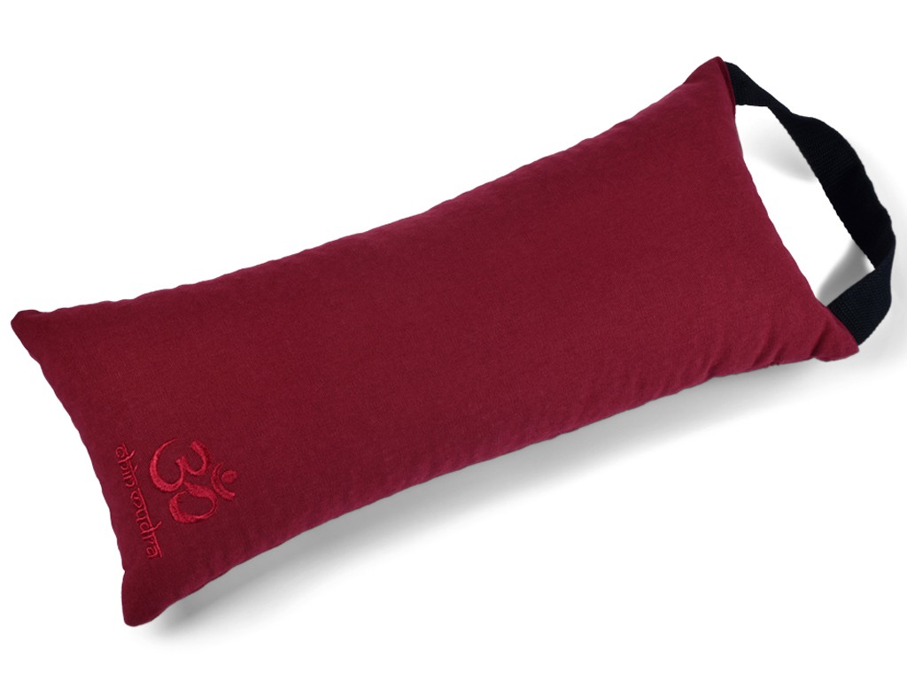 Almofada de massagem 100% algodão orgânico 44 cm x 19 cm x 10 cm