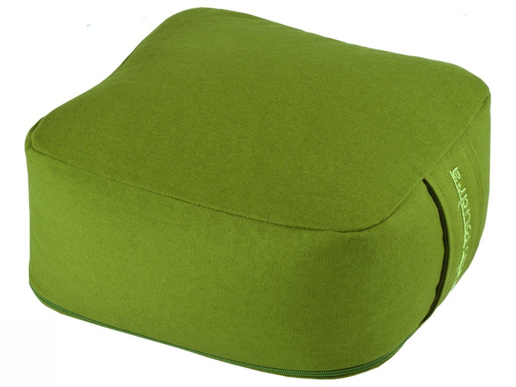 Travelling Cushion Organic coton Green