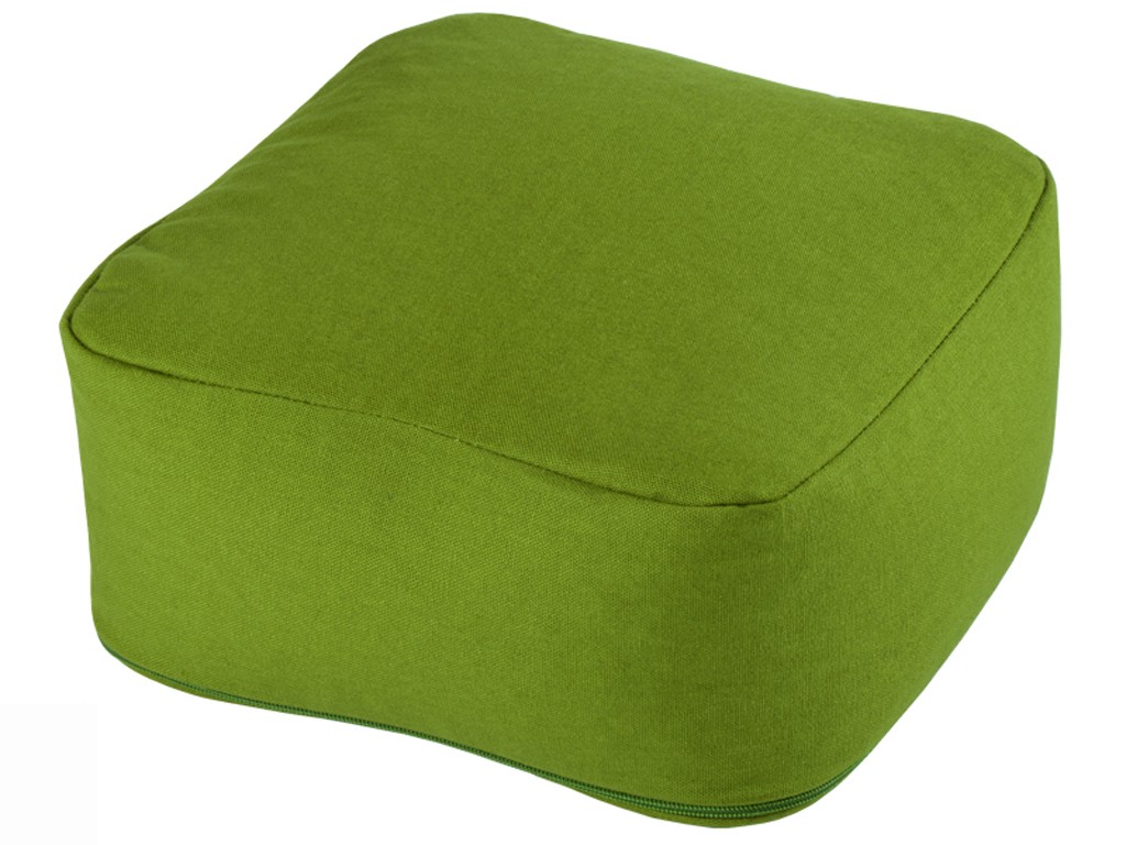 Travelling Cushion Organic coton Green