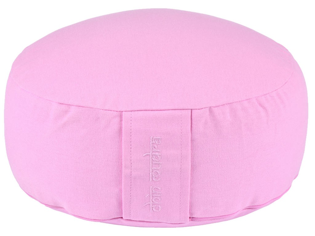 Coussin de méditation Lotus 100% coton Bio Rose