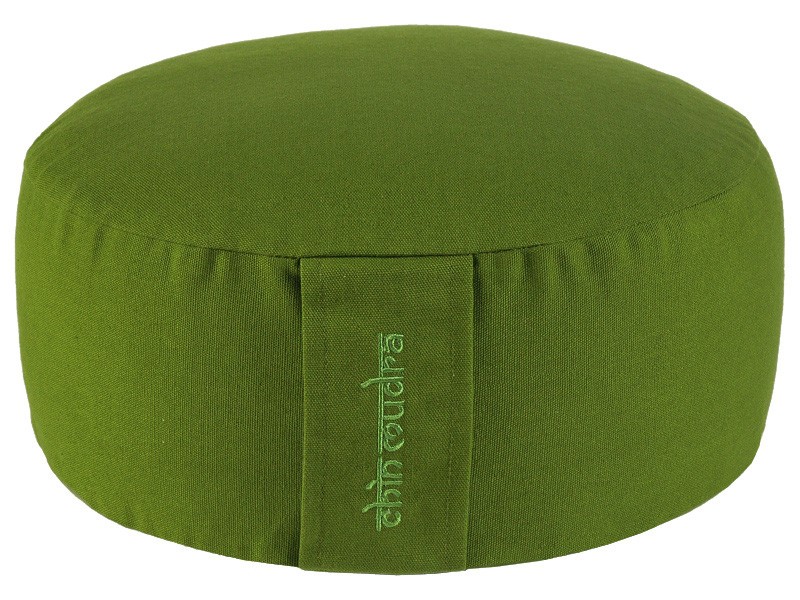 Coussin de méditation Lotus 100% coton Bio Vert