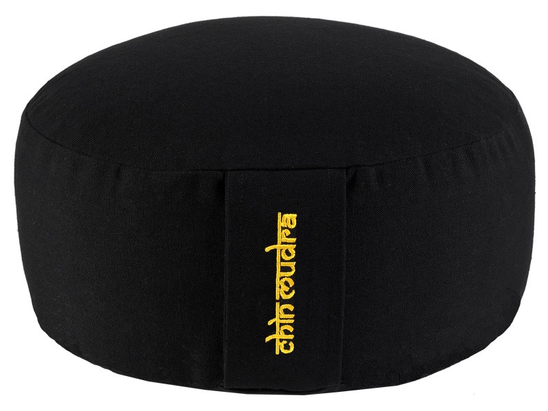 Cuscino da meditazione Lotus 100% cotone biologico Nero