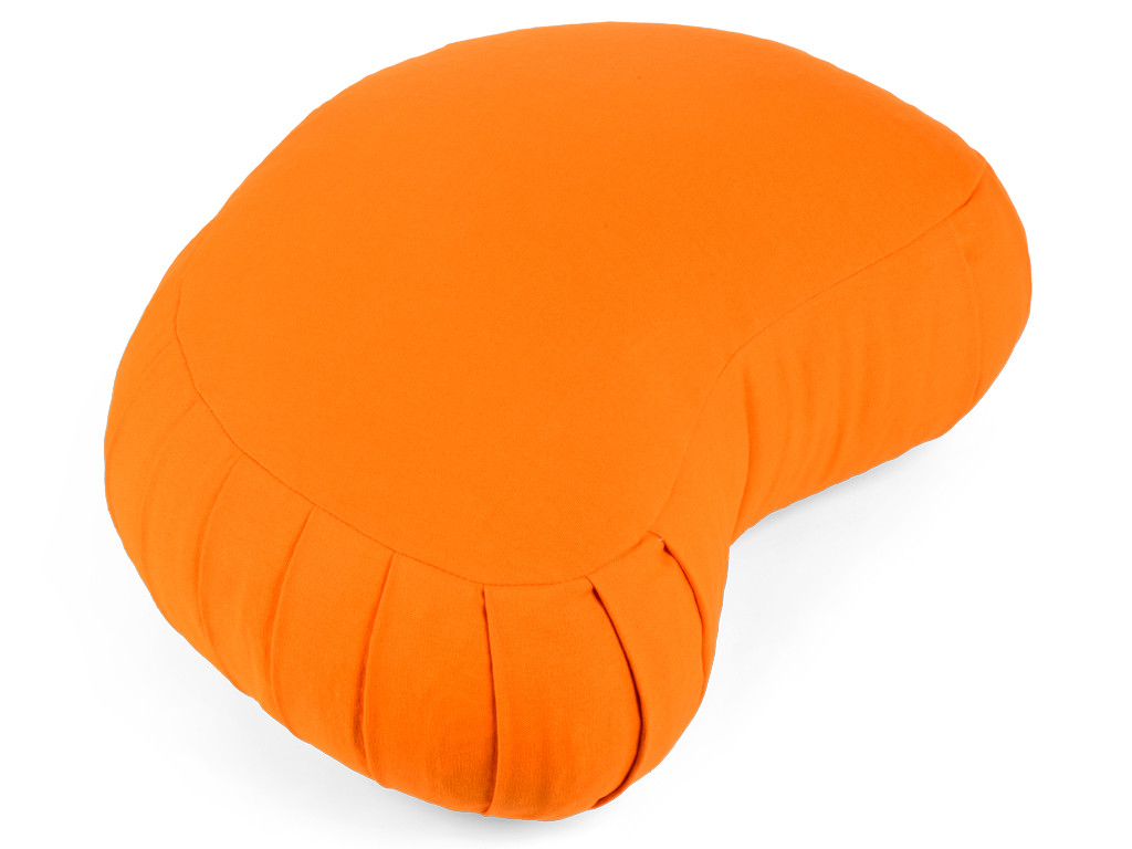 Coussin de Méditation Moon 100% coton Bio Safran