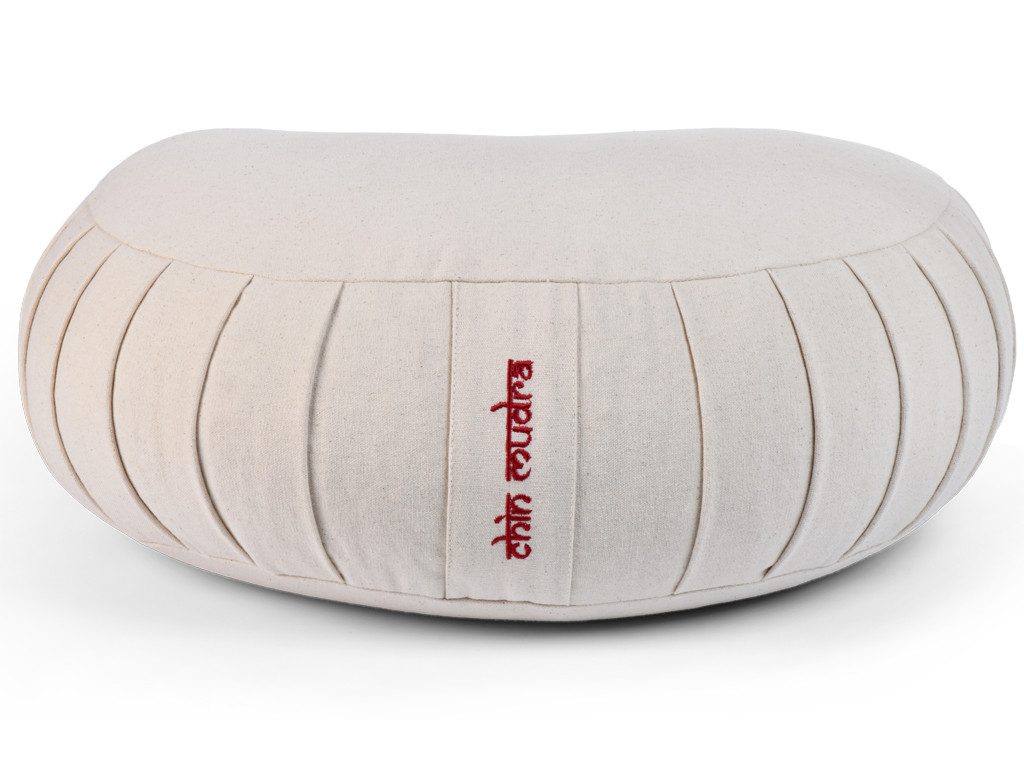 Coussin de Méditation Moon 100% coton Bio Nature