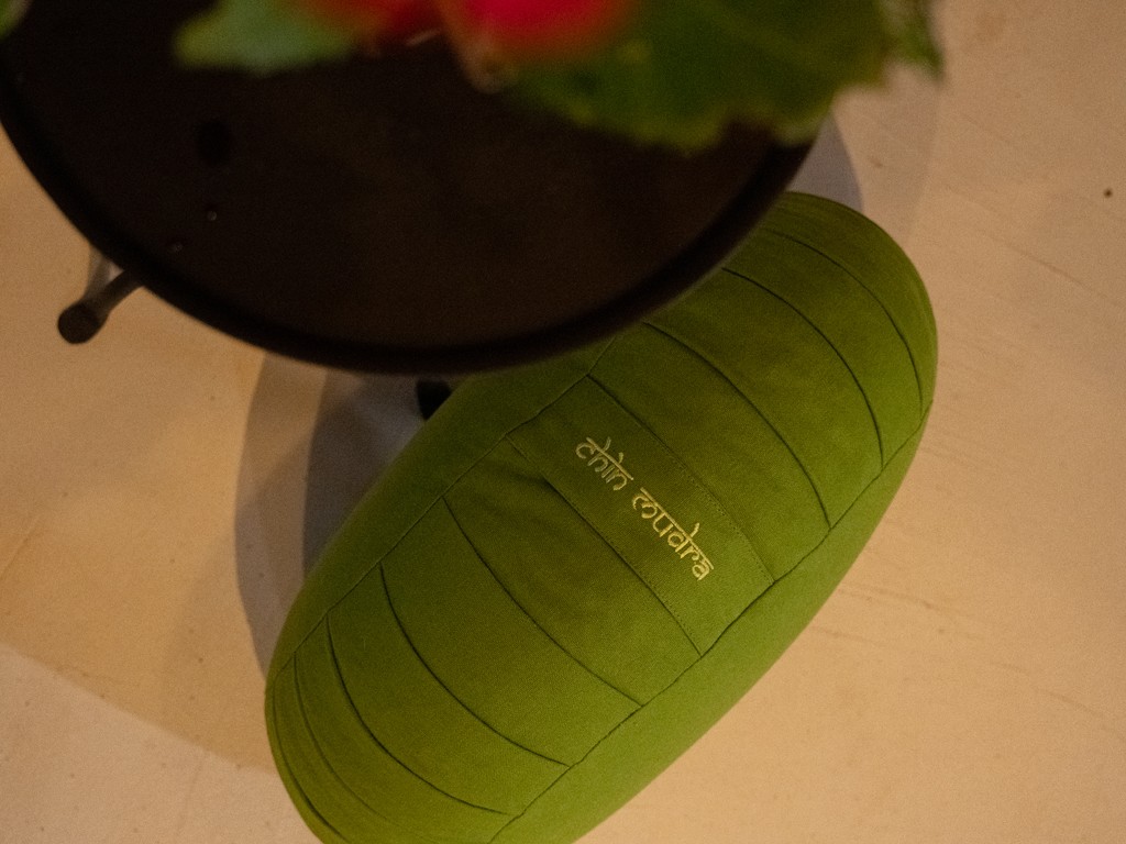Cuscino da meditazione lunare 100% cotone biologico Verde