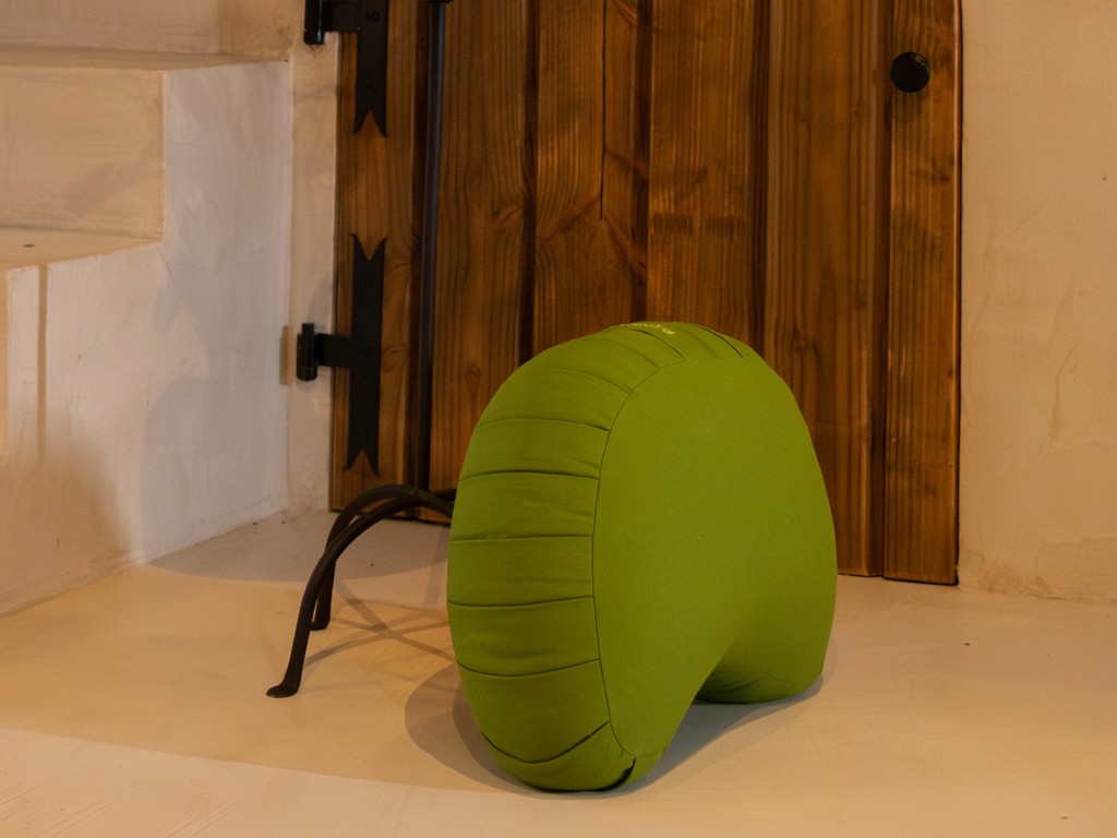 Coussin de Méditation Moon 100% coton Bio Vert