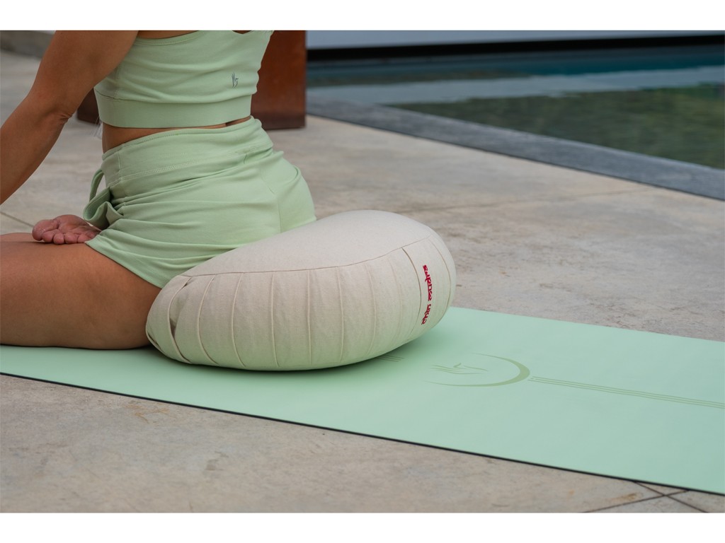 Coussin de Méditation Moon 100% coton Bio Nature