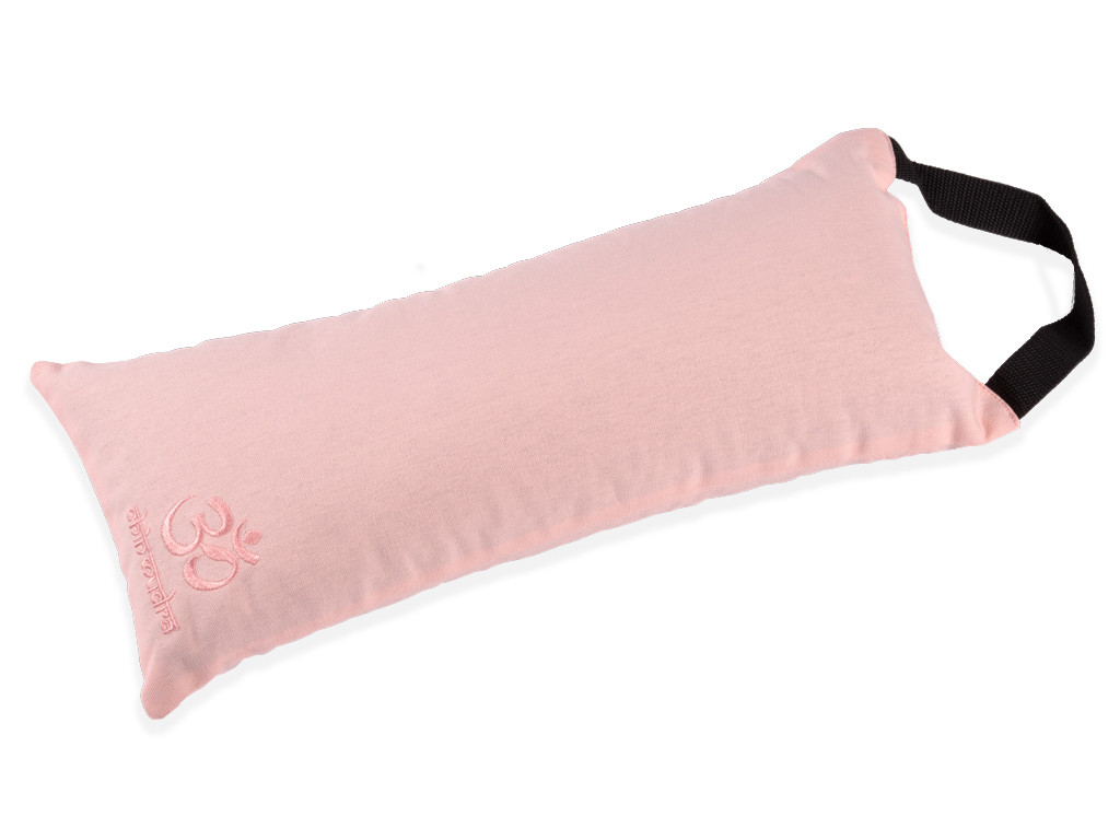 Reisekissen aus 100 % Bio-Baumwolle Rosa Perlen