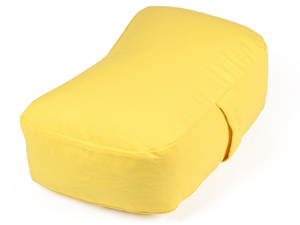 Rectangular meditation cushion Organic Green