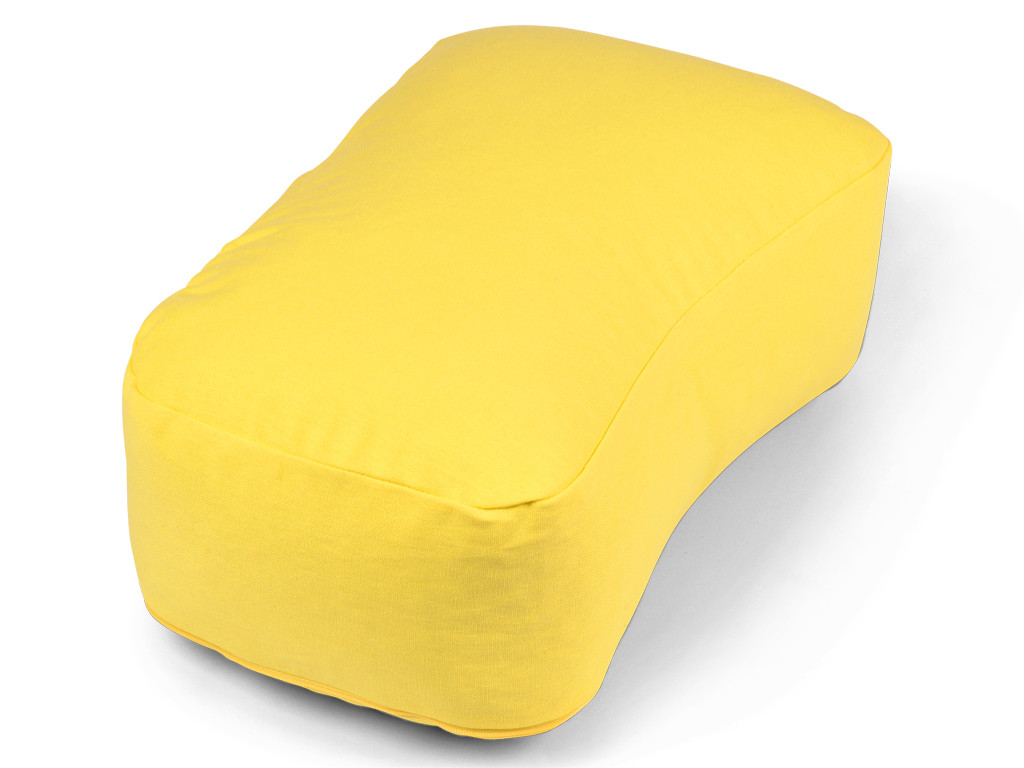 Rectangular meditation cushion Organic Green